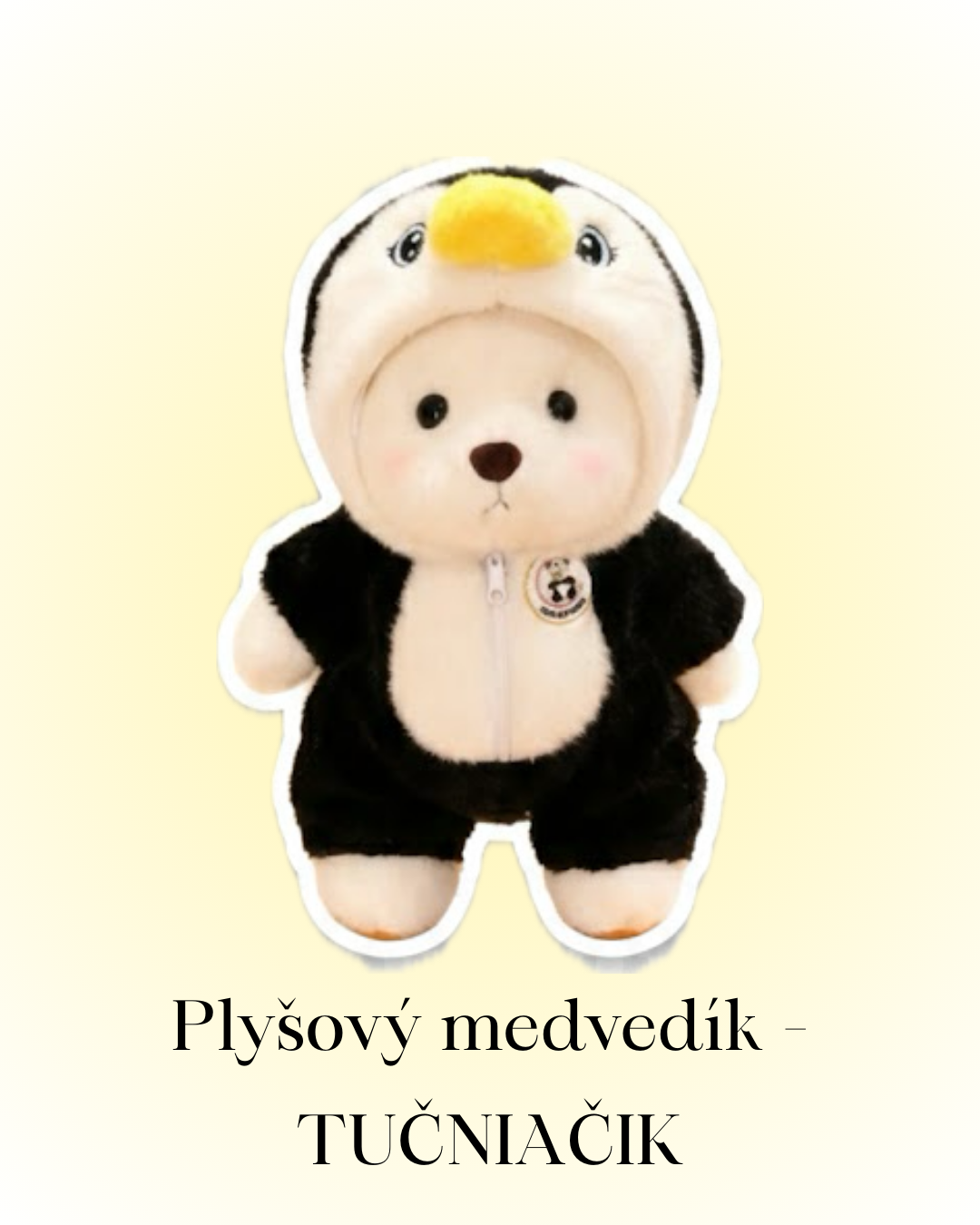 Plyšový medvedík - Tučniačik