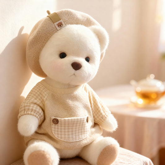 Oblečenie - Hnedá baretka